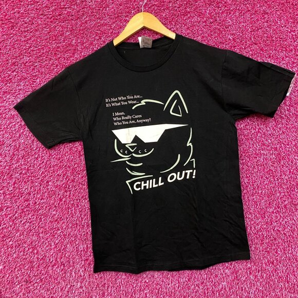 RIPNDIP Chill Out Lord Nermal Graphic Design T-Shirt Medium - Picture 3 of 4